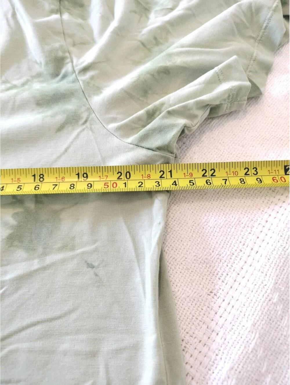Lululemon Men’s Fundamental T-Shirt Large Green Tie Dye Short Sleeve Tee L - Picture 2 of 10